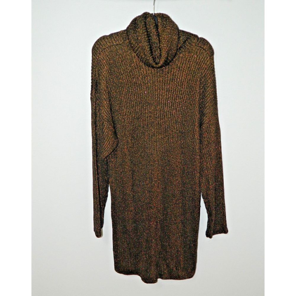 Joseph Tricot Dress Size Medium Vintage Bronze Sweater Turtleneck‎ Miss Deanna